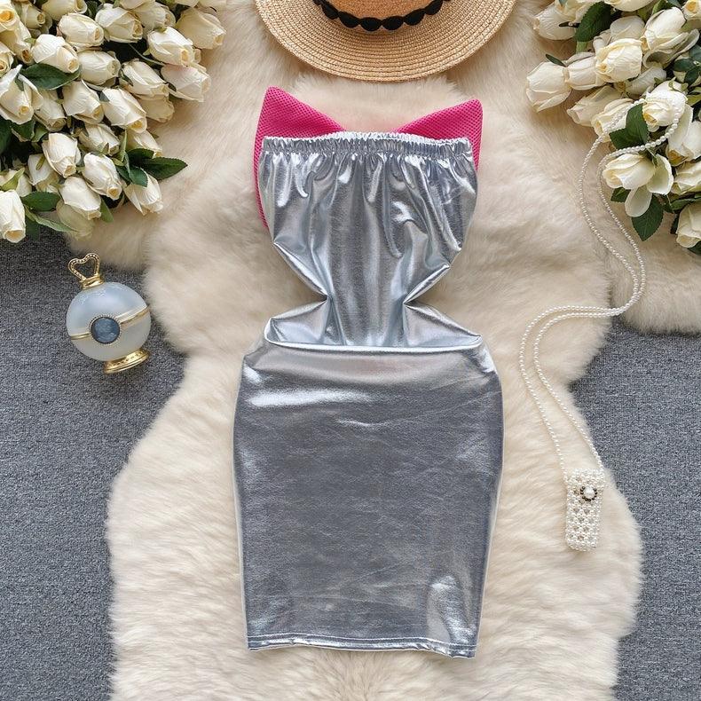 Taylor Metallic Bodycon Dress