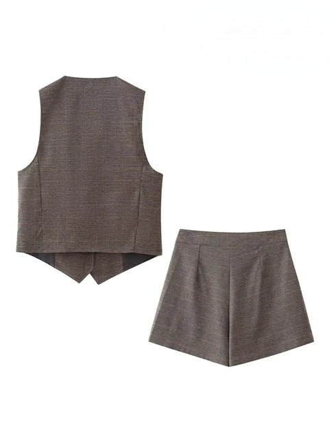 Maddie Vest & Skort Set