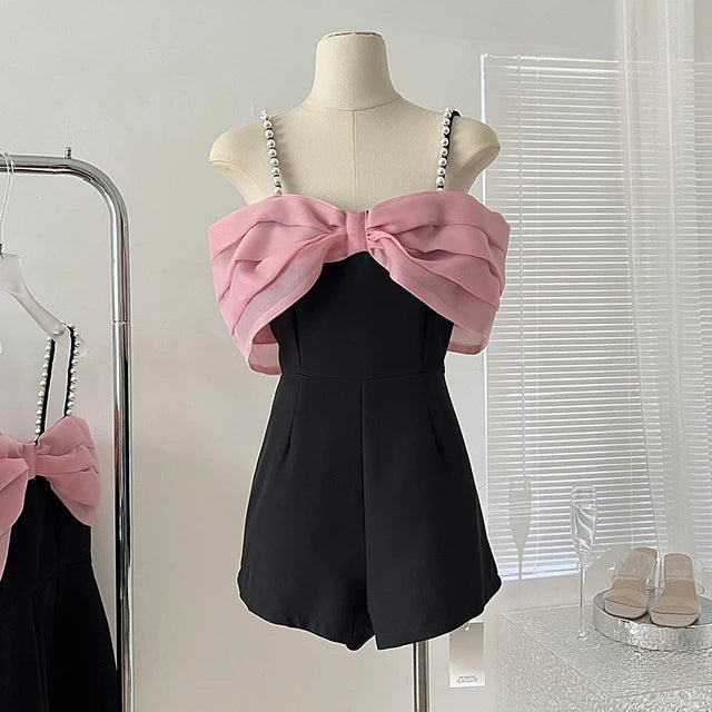 Sabrina Bow Romper