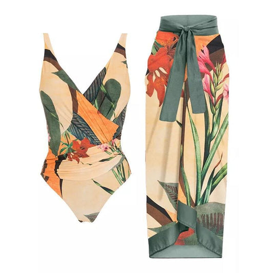 Tropica Swim Suit Set